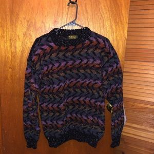 VINTAGE Patterned Wool Sweater